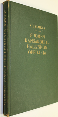 Alfred Salmela : Suomen kansakouluhallinnon oppikirja