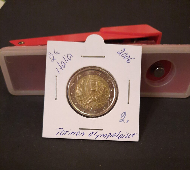 Italia 2€ Torinon Olympialaiset 2006