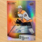 2021-22 Allure Eeli Tolvanen Full Rainbow Auto - pikkukuva 1