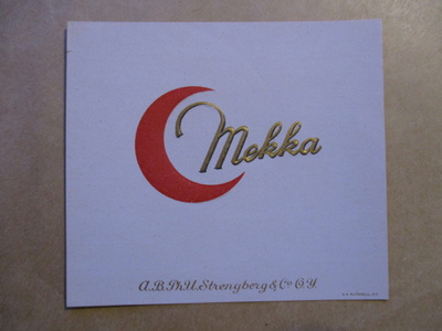 A.B.PH.U STRENGBERG JAKOBSTAD MEKKA  1924-39 (K15-S66)