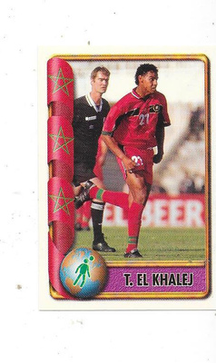 98 Navarrete FIFA France 98 World Cup #378 Tahar El Khalej