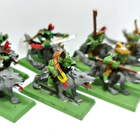 WHFB - 8kpl Goblin Wolf Riders figuuria [F11] - pikkukuva 2