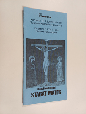 Gioacchino Rossini : Staba mater : konsertti 18.1.2003 kl...