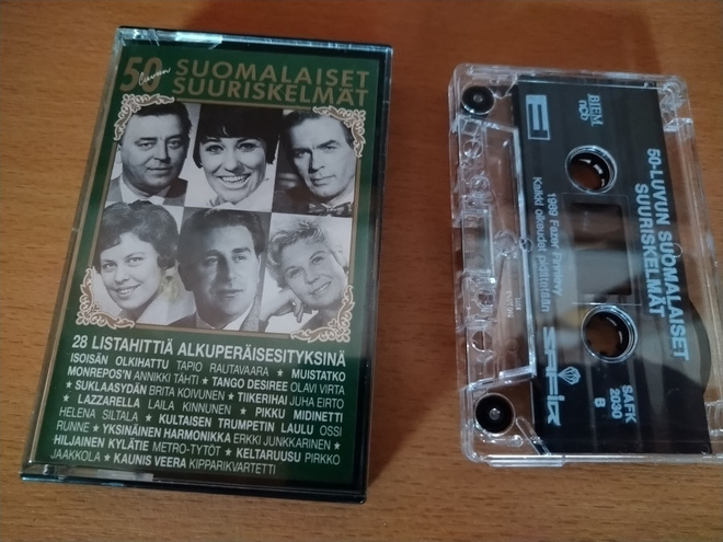 Kasetti -50 luvun Suomalaiset suuriskelmät.