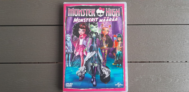 DVD: Monster High - Monsterit Määrää (2012)