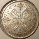 Britania. One florin 1929 hopea. - pikkukuva 2