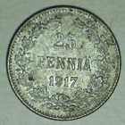 1917 SUOMI  25 PENNIÄ - pikkukuva 1