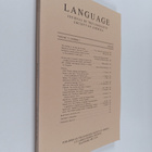 Mark Aronoff : Language journal of the linguistic society... - pikkukuva 1