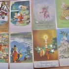 12 VANHAA Postikorttia Martta Wendelin 1940-l - pikkukuva 3