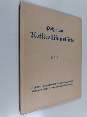 Pohjolan kotiteollisuusliitto VIII : Neljännet pohjoismai...