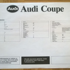 Esite Audi Coupe, 1980-luku - pikkukuva 2