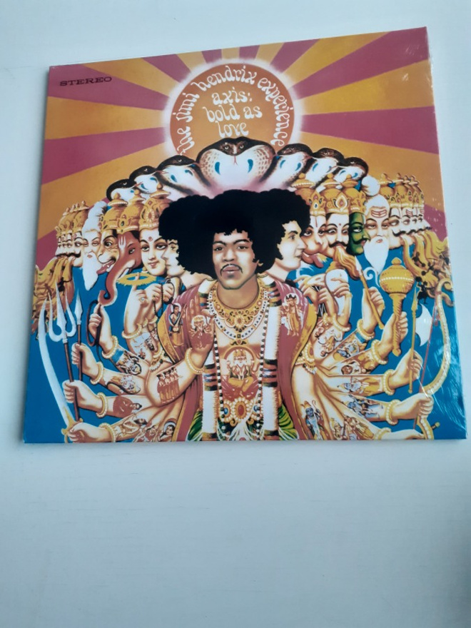 Jimi Hendrix : Axis Bold As Love LP