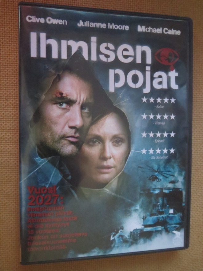 Alfenso Cuhron: Ihmisen pojat DVD