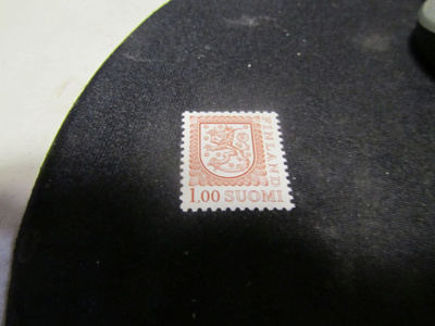 1981 yleismerkki 1,00 mk , postituore