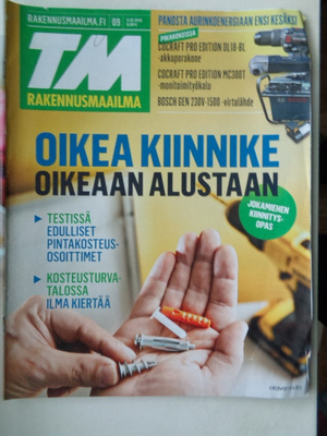 Tekniikan Maailma Nro 9/2016 - Rakennusmaailma (5.7)