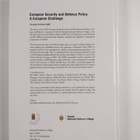 European security and defence policy : a European challenge - pikkukuva 2