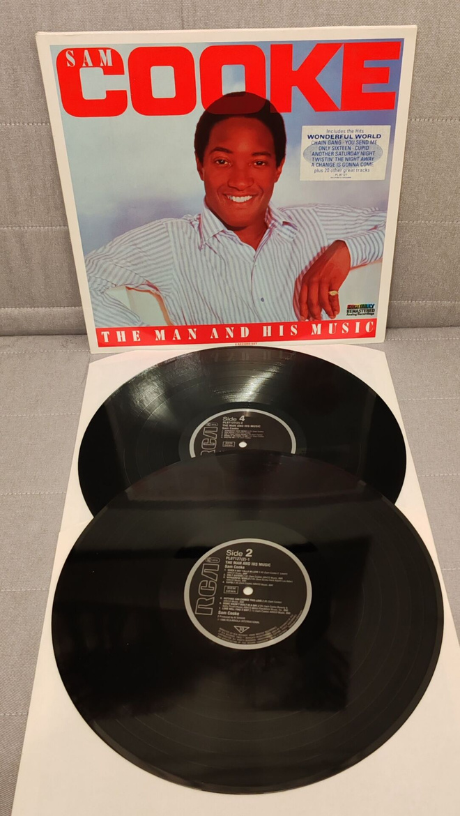 Sam Cooke The Man And His Music 2 x lp