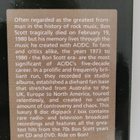 Bon Scott: legend of AC/DC (laaja CD+DVD boksi) - pikkukuva 3