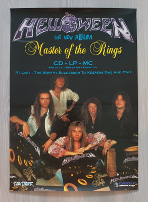 Helloween - Master Of The Rings promojuliste 1994