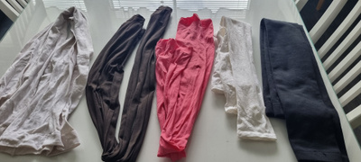 5 kpl sukkahousuja / legginsejä koko M / L