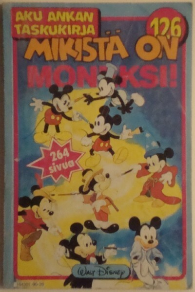 Aku Ankan Taskukirja 126 Mikistä on moneksi (1p 1990)