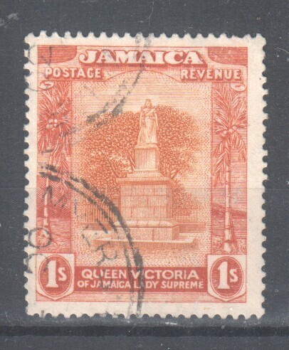 Jamaica 1920 1 sh. merkki.