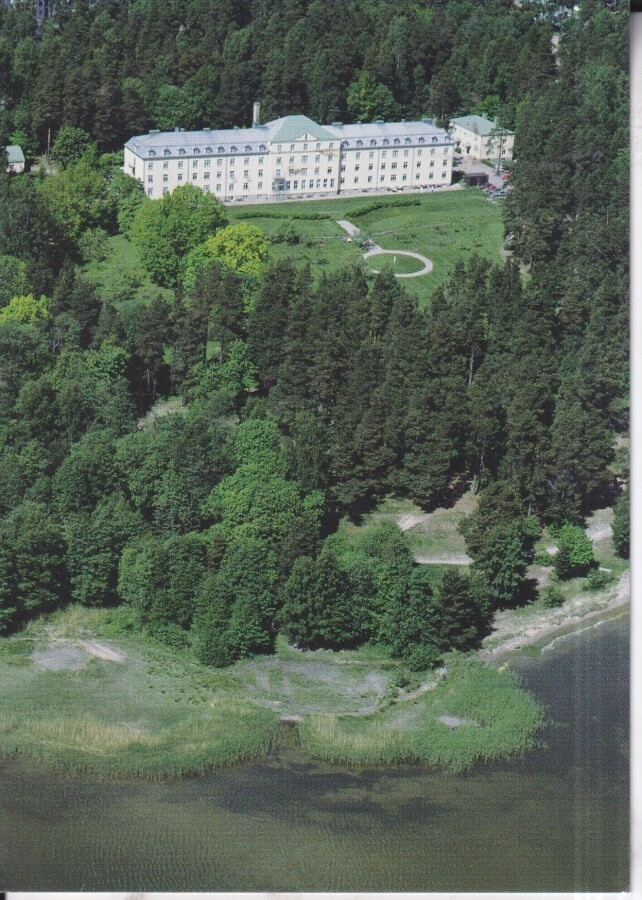 Ekenäs, Knipnäs sjukhus. ilmakuvakortti ,  e167