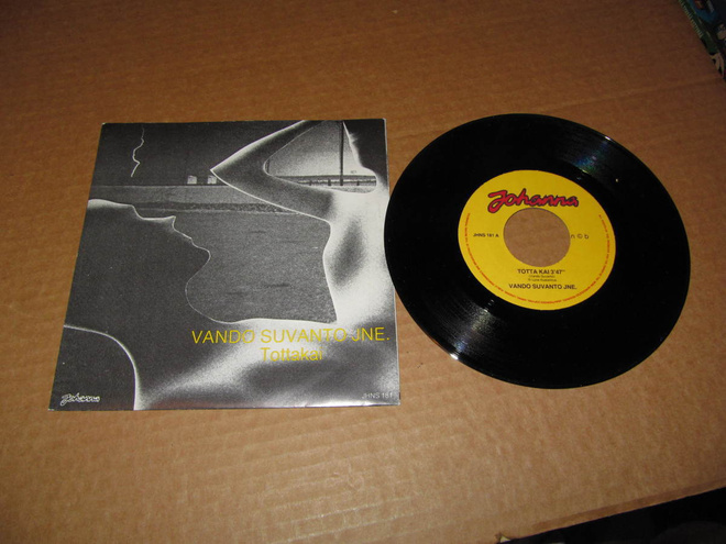Vando Suvanto JNE  7" Tottakai/Elämän Suola,PS v.1981 EX/EX