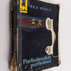 Rex Stout : Parhaissakin perheissä - pikkukuva 1