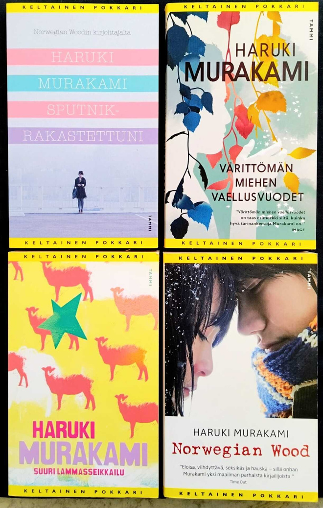 4 x HARUKI MURAKAMI: neljä siistiä Keltaista pokkaria, Tammi