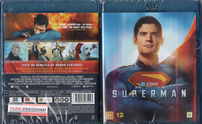 Superman (2025)	(85 779)	UUSI	-FI-	BLU-RAY				2025