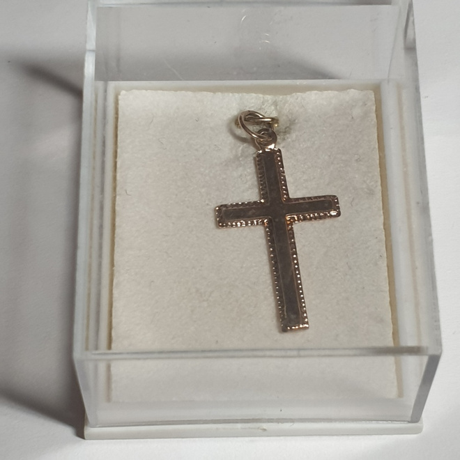 Kultainen 14 k Risti Uusi