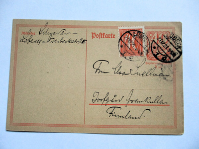 1921 Saksa ehiö os Kauniainen