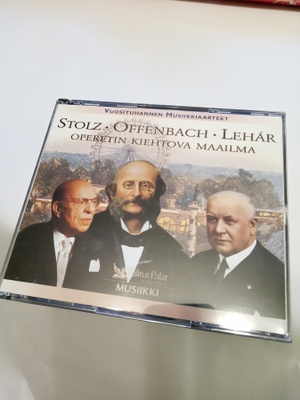 3CD STOLZ, OFFENBACH, LEHAR - Vuosituhannen Musiikkiaarteet