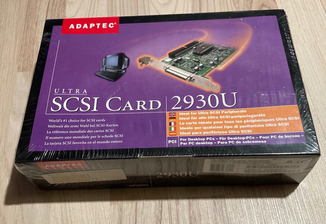 Adaptec Ultra SCSI Card 2930U PCI *avaamaton pakkaus*