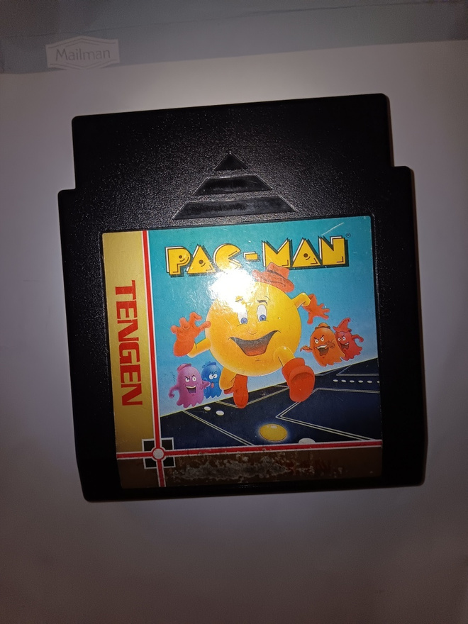 Nintendo Entertainment System (NES) Pac-Man Tengen peli