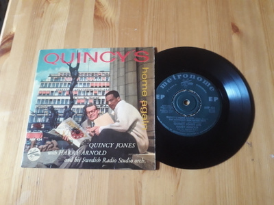 Quincy Jones With Harry Arnold ep ps orig 1958 Jazz
