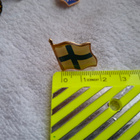 Pinssi Suomen lippu 20x20mm - pikkukuva 2