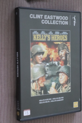 DVD Kelly's Heroes ( 1970 Clint Eastwood ei suomitekstejä )