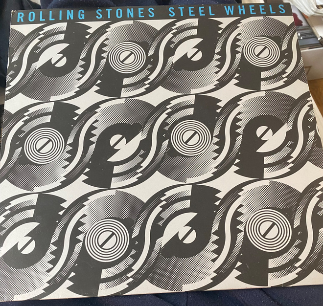 Rolling Stones: Steel Wheels 1989 LP