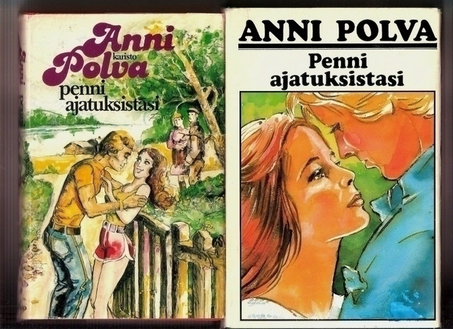 Anni Polvan romaaneja 0,50 Eur/kpl + toim.k.