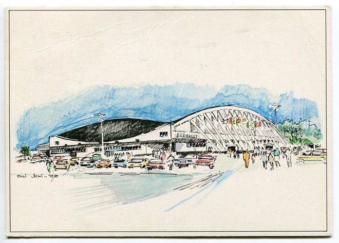 Tampere Jäähalli (Olli Joki), kulkenut 1989