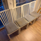 Ikea NORRNÄS tuoli (valkoinen) (4 kpl) - pikkukuva 1