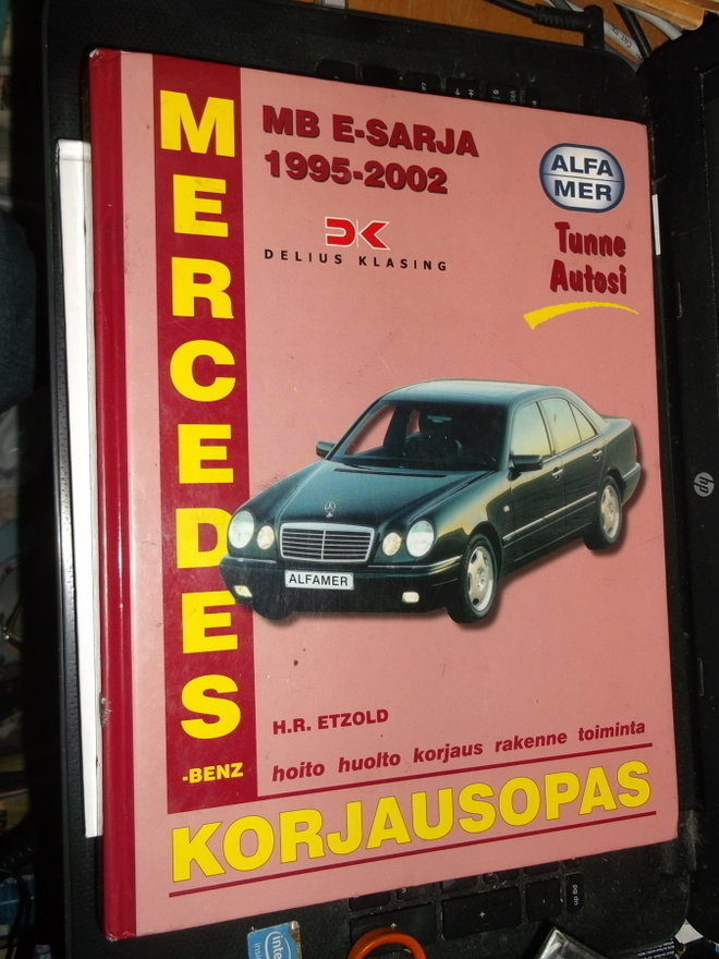 MERCEDES MB E-SARJA 1995-2002 KORJAUSOPAS Alfamer 2011