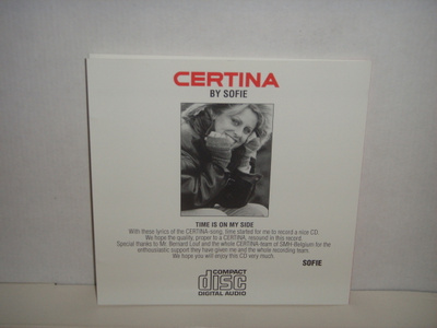 Sofie CD A Memory Of Certina