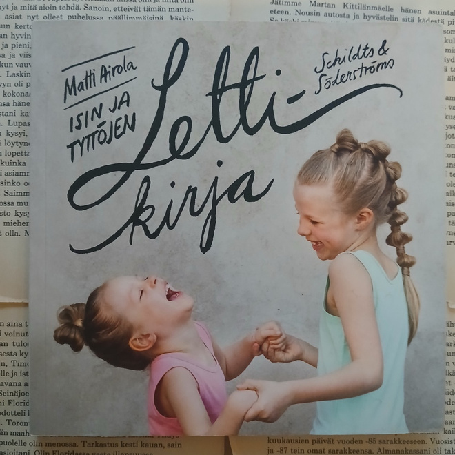 Matti Airola - Isin ja tyttöjen lettikirja (nid.)