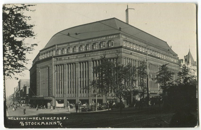 Helsinki  A/B Stockmann O/Y, kulkenut 1935