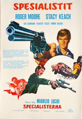 Elokuvajuliste: Spesialistit (Roger Moore)