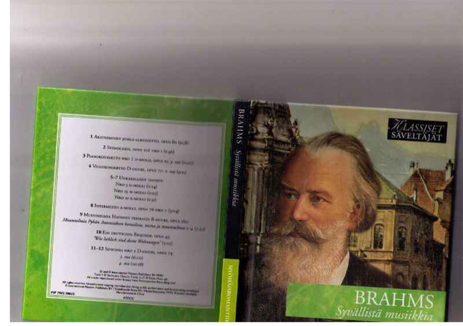 BRAHMS-SYVÄLLISTÄ MUSIIKKIA (UUSI)
