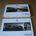 PORSCHE 911 Esittelykirjat 2kpl - pikkukuva 1